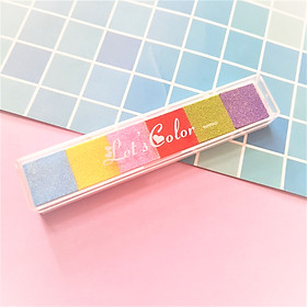 Hộp Mực In Dấu 6 Màu - Pale Pink