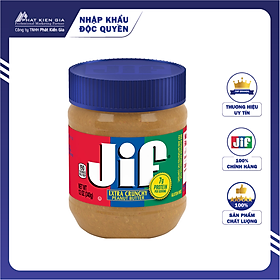 Bơ Đậu Phộng Hạt Jif 340g (Mỹ)