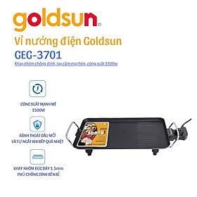 Mua Bếp nướng điện không khói Goldsun GEG3701 - Hàng chính hãng