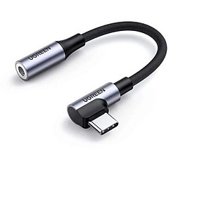 Mua Ugreen UG80723AV167TK bộ chuyển đầu USB Type-C bẻ góc 90 độ ra 3.5mm Audio - HÀNG CHÍNH HÃNG