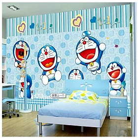 Mua Tranh dán tường 3d Doremon - ép kim sa - có sẵn keo
