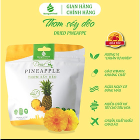 Thơm Sấy Dẻo Nonglamfood 75g | Ăn vặt tốt cho sức khỏe | Healthy Snack | Ăn vặt văn phòng | Ăn vặt nổi tiếng Sài Gòn | Trái cây sấy dẻo dinh dưỡng ăn liền | Ăn vặt giảm cân & giữ dáng | Ăn vặt đẹp da | Ăn vặt xế chiều