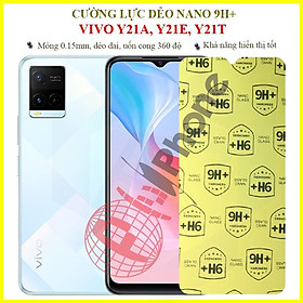 Dán cường lực dẻo nano cho Vivo Y21a, Y21e, Y21t