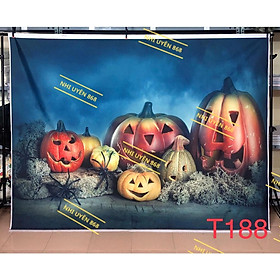 Mua Thảm vải chụp ảnh / Thảm vải treo tường / Tranh vải decor chủ đề Halloween (mã T188)