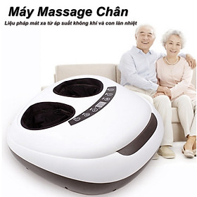 Máy massage chân hỗ trợ chức năng nhiệt giúp điều hòa lưu thông máu