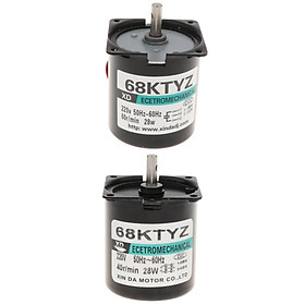 2 Pieces  220V CW/CCW   Synchronous Motor .40RPM 60RPM