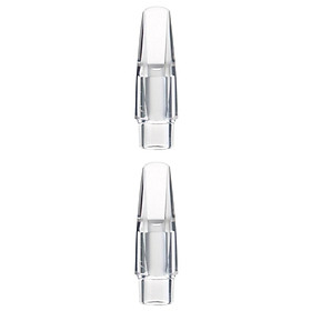 2 Pieces Alto  Saxophone Sax Mouthpiece for Woodwind Instrument