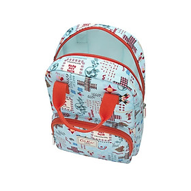 Cath Kidston - Ba lô cho bé Kids Medium Backpack - Patchwork Ditsy - Blue