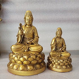 Mua Tượng Phật Quan Thế Âm Bồ Tát  Tượng Mẹ Quan Âm Đồng Vàng  Tượng Phật Bồ Tát Bằng Đồng- Đồ Đồng Nguyệt Ánh
