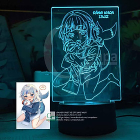 Mua Đèn Ngủ Virtual YouTuber Gawr Gura Type 05 AVYT0505 16 MÀU TÙY CHỈNH