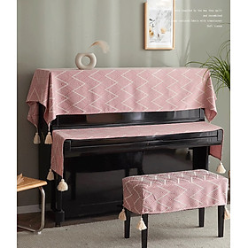 Mua Khăn phủ đàn piano cơ đàn piano điện tử 88 phím phong cách Châu Âu cổ điển sang trọng chống bụi chống xước