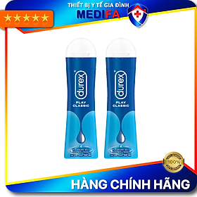 BỘ 2 GEL BÔI TRƠN DUREX CLASSIC 50 ML
