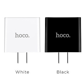 CÓC SẠC NHANH 3 CỔNG USB3.0A HOCO C15 - MÀN HÌNH LED - MÀU ĐEN/TRẮNG - HÀNG CHÍNH HÃNG