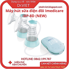 Máy hút sữa điện đôi Imedicare iBP-8D NEW Hàng Chính Hãng