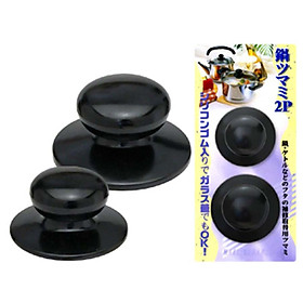 Mua Bộ 2 Chiếc Núm Vung Nồi  Vung Chảo Hàng Nhật + Tặng Trà Sữa Matcha / Cafe Macca 20g
