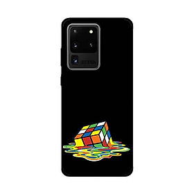 Ốp Lưng Dành Cho Samsung Galaxy S20 Ultra mẫu Rubik Màu Nước - Hàng Chính Hãng