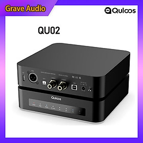 Quloos QLS QU02 Cầu USB Giao diện âm thanh kỹ thuật số USB với SPDIF AES/EBU I2S Hỗ trợ cho ô tô được kết nối DSP