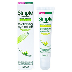 Lăn dưỡng mắt Simple Kind To Eyes Revitalising Eye Roll-On 15ml