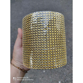 1 cuộn 10m ruy băng giả đá nguyên liệu hadbmade