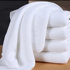 Khăn tắm trắng Khách sạn, resort cao cấp 70*140cm 500 gr