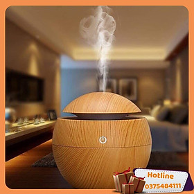 Mua Máy Phun Sương Vân Gỗ Mini Tặng Kèm Lọ Tinh Dầu - Hàng Loại 1