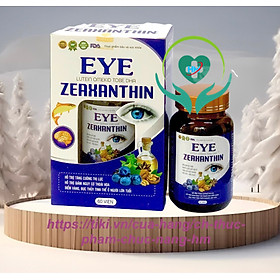 Viên uống bổ mắt EYE ZEAXANTHIN, hộp 60 viên, giúp tăng cường thị lực