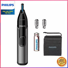 Máy tỉa lông mũi, lông tai philips nt3650 - hàng chính hãng