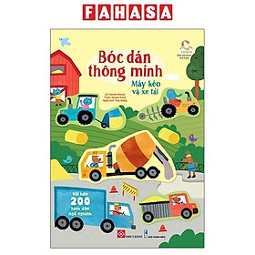 Sách Bóc Dán Thông Minh - Máy Kéo Và Xe Tải