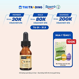 Serum C15 dưỡng sáng mờ thâm, ngăn ngừa lõa hóa Acnes Lab C15 Serum 15ml