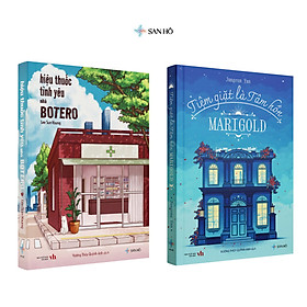 Combo sách Chữa Lành, Sách Hiệu Thuốc Tình Yêu Nhà Botero & Tiệm Giặt Là Tâm Hồn Marigold, San Hô Books