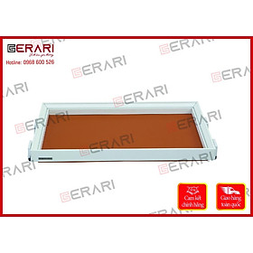 Mua {Chính hãng} Giá để đồ trang sức không có vách ngăn ray giảm chấn  bề mặt bọc da cao cấp mã WH011.800B thương hiệuGerari