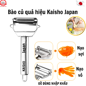 Mua Bào củ quả 2 lưỡi đa năng cao cấp thương hiệu nổi tiếng Nhật Bản bằng hợp kim không gỉ