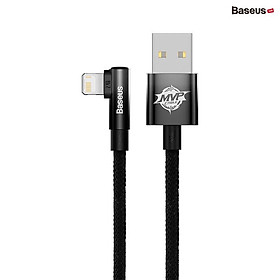 Mua Cáp Sạc Nhanh IPhone 90 Độ Baseus MVP 2 Elbow-shaped Fast Charging Data Cable USB to iP 2.4A - Hàng chính hãng