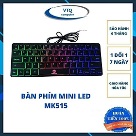 Mua Bộ bàn phím Laptop nhỏ gọn tiện dụng có led  Bàn phím mini 64Key led G_NET