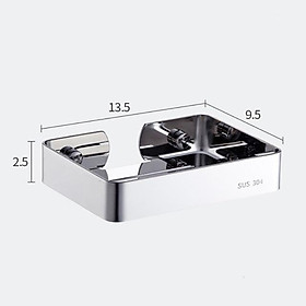 Khay xà bông inox 304, khay xà phòng sus304