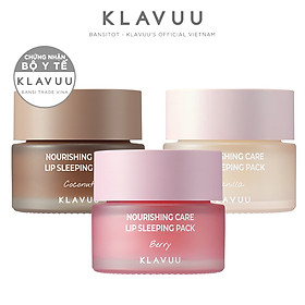 MẶT NẠ NGỦ DƯỠNG MÔI KLAVUU  NOURISHING CARE LIP SLEEPING PACK 20g