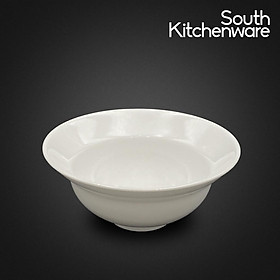 Chén vành sâu 12cm Daisy Lys Trắng Ngà sứ tráng men cao cấp Minh Long