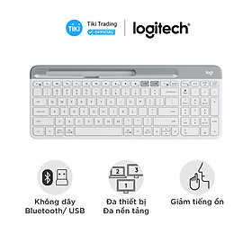 Bàn Phím Không Dây Bluetooth Logitech K580 - Hàng Chính Hãng