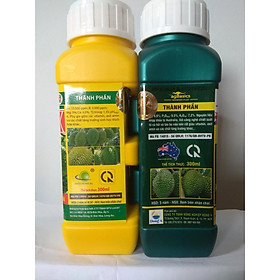 Mua Cặp đôi phân bón vi lượng cho trái sầu riêng Agbasics+Ac zinmac - mỗi chai 300ml
