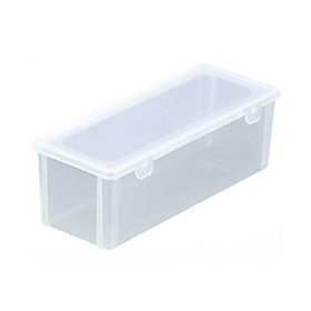 Mua Bộ 2 hộp đựng đũa thìa có nắp đậy nội địa Nhật Bản - Tặng túi zip 3 kẹo mật ong