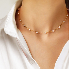 Dây chuyền hạt châu cho nữ