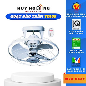 Quạt trần đảo chuyển hướng cơ Senko TD105 - Hàng chính hãng