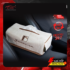 Trang Trí Bọc Hộp Khăn giấy FOCUS F-X09A Màu Kem