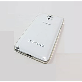 Ốp lưng silicon dẻo trong suốt Loại A cao cấp cho Samsung Galaxy Note 3 N9000