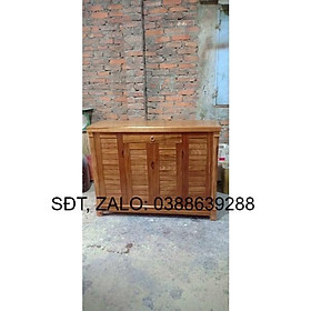Kệ để giày dép gỗ xoan đào giá thật