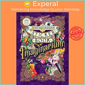 Sách - The Antiquarian Sticker Book: Imaginarium by Odd Dot (US edition, hardcover)