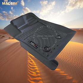 Thảm lót sàn xe ô tô Ford Ranger Raptor 2023 Nhãn hiệu Macsim chất liệu nhựa TPE cao cấp màu đen