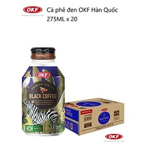 Cà phê đen OKF Hàn Quốc 275ML x 20chai