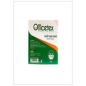 Giấy Ghi Chú Officetex 3X3 OT21-003 Màu Hồng