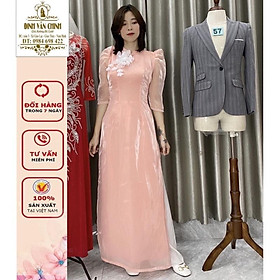 Áo dài truyền thống giá sinh viên_tông hồng siêu xinh